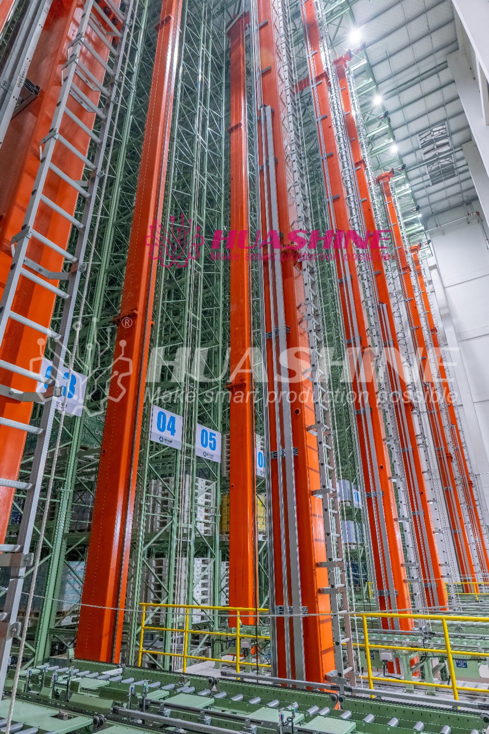 Project of BIG/MID SCALE ASRS Automatic Storage Racking System with Stacker Crane and shuttle car in supermarket Warehouse