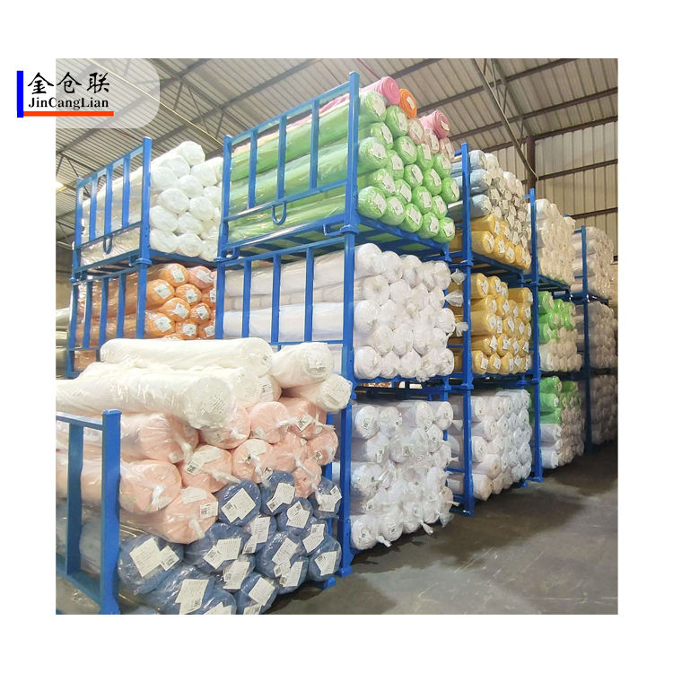 Heavy Plate Stacking Pallet Rack Capacity Tire Racking High Quality Folding Storage Cage Bulk Rotary System