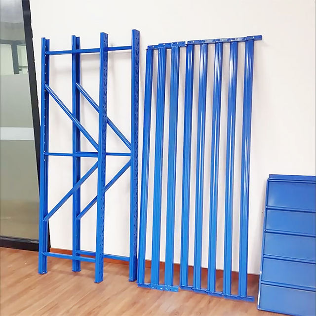 Wholesales Rack Corrosion-Resistant for Long-Lasting Use in Warehouse Premium Steel Shelving Rack