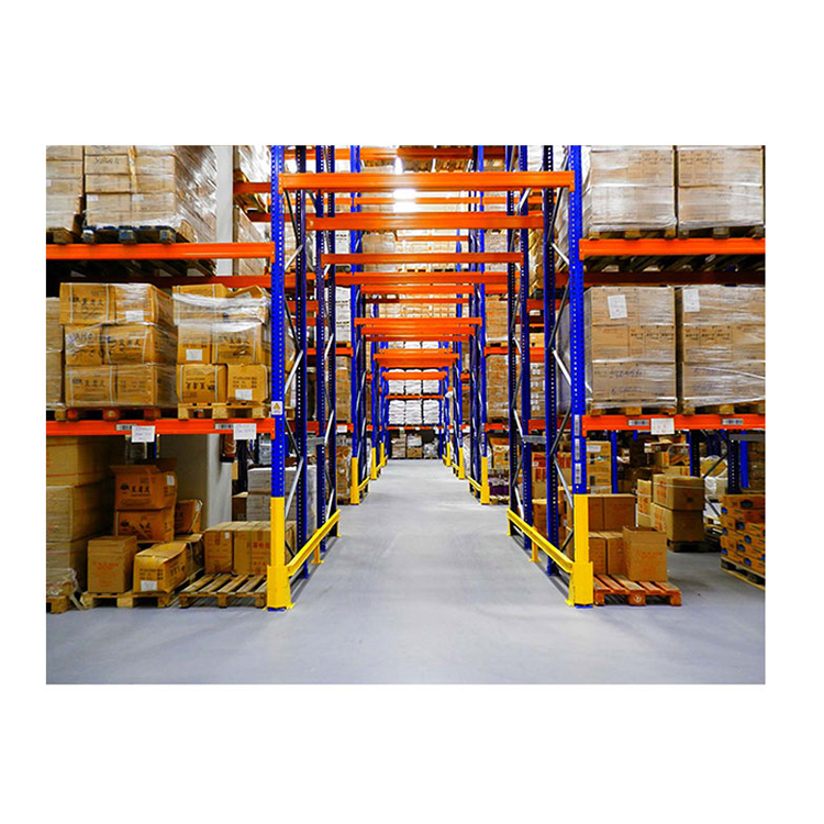 High Density Heavy Duty Drive in Rack System Pallet Type Drive-In Warehouse Shelf Rack Storage System Drive in Pallet Racking