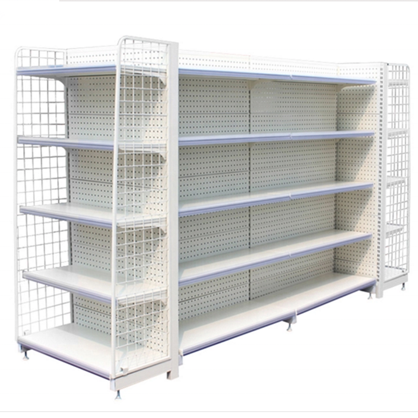 Supermarket Steel-Wood Shelf Model A