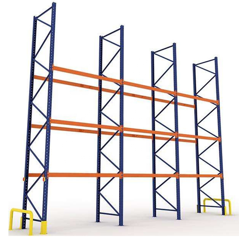 Industrial Steel Selective Pallet Rack Adjustable Heavy Duty Galvanized Powder Coated Warehouse Storage