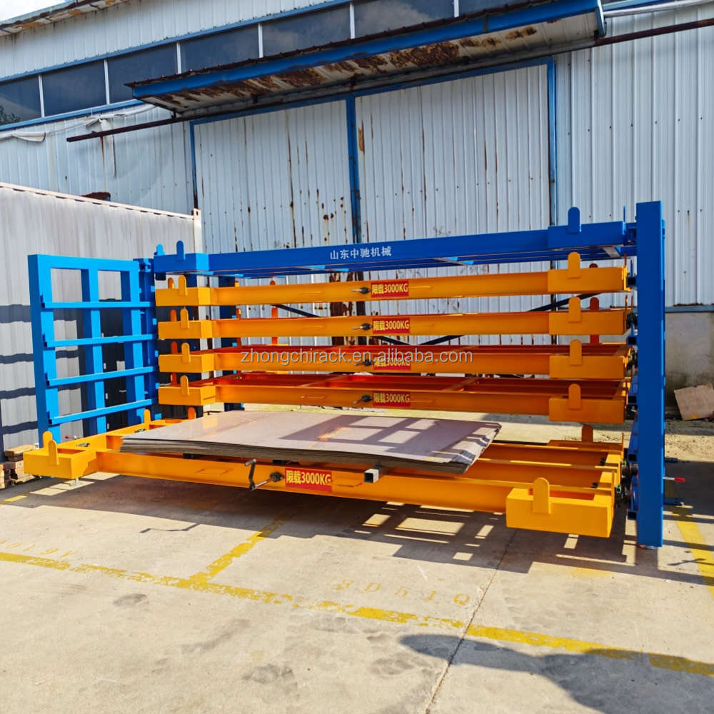 Industrial Use Heavy Duty Steel Pallet Rack Drawer Style Shelving CE Certified Powder Coated for Sheet Metal Organization