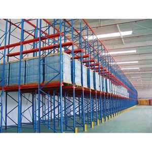 China Factory Direct Heavy Duty Drive-In Pallet Racking System Storage Solution Warehouses Shelving Cargo Storage Equipment
