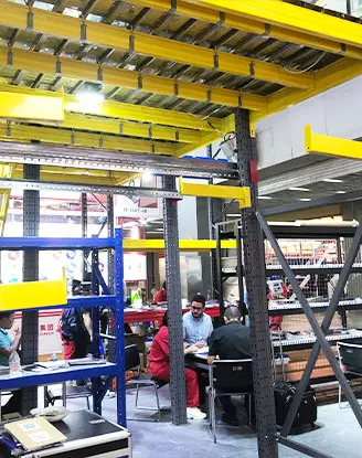 Meeting overseas racking buyers