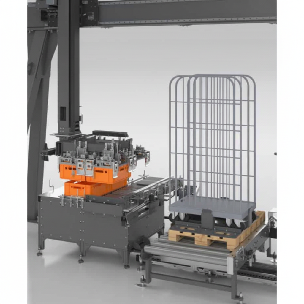 TRAPO PalletMaster Tailored Solution For Efficient Palletizing Packaging Processing Line Systems