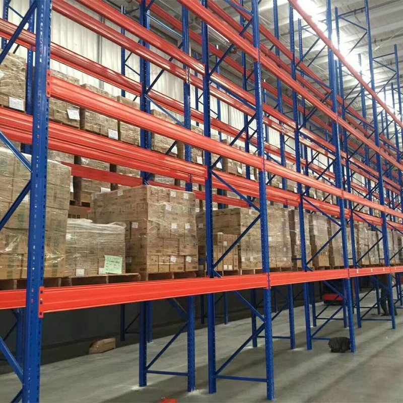 High-Density Pallet Shuttle Racking System Automatic Steel Storage Frame 3000kg Load Capacity Heavy Duty Warehouse