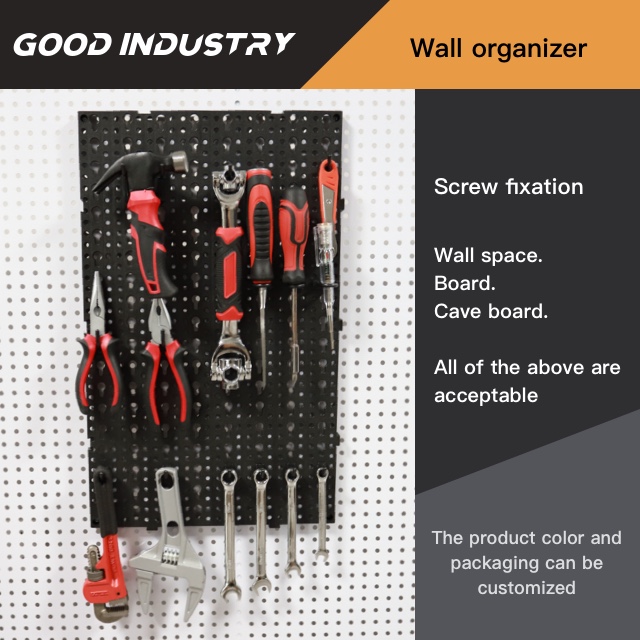 Wholesale Wall Mount Display Tool Organizer Wall Tool Rack Panel Pegboard