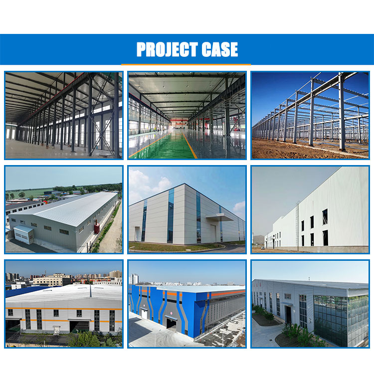 Metal Frame Structure Prefabricated Warehouse/ Workshop/ Hangar/ Steel Structure Building