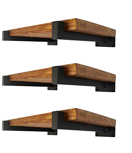 Wall Mounted Wooden Storage Rack