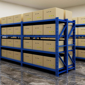 XLB Steel Selective Pallet Rack 4 Layer Warehouse Automation Shelves Corrosion Protection Powder Coated