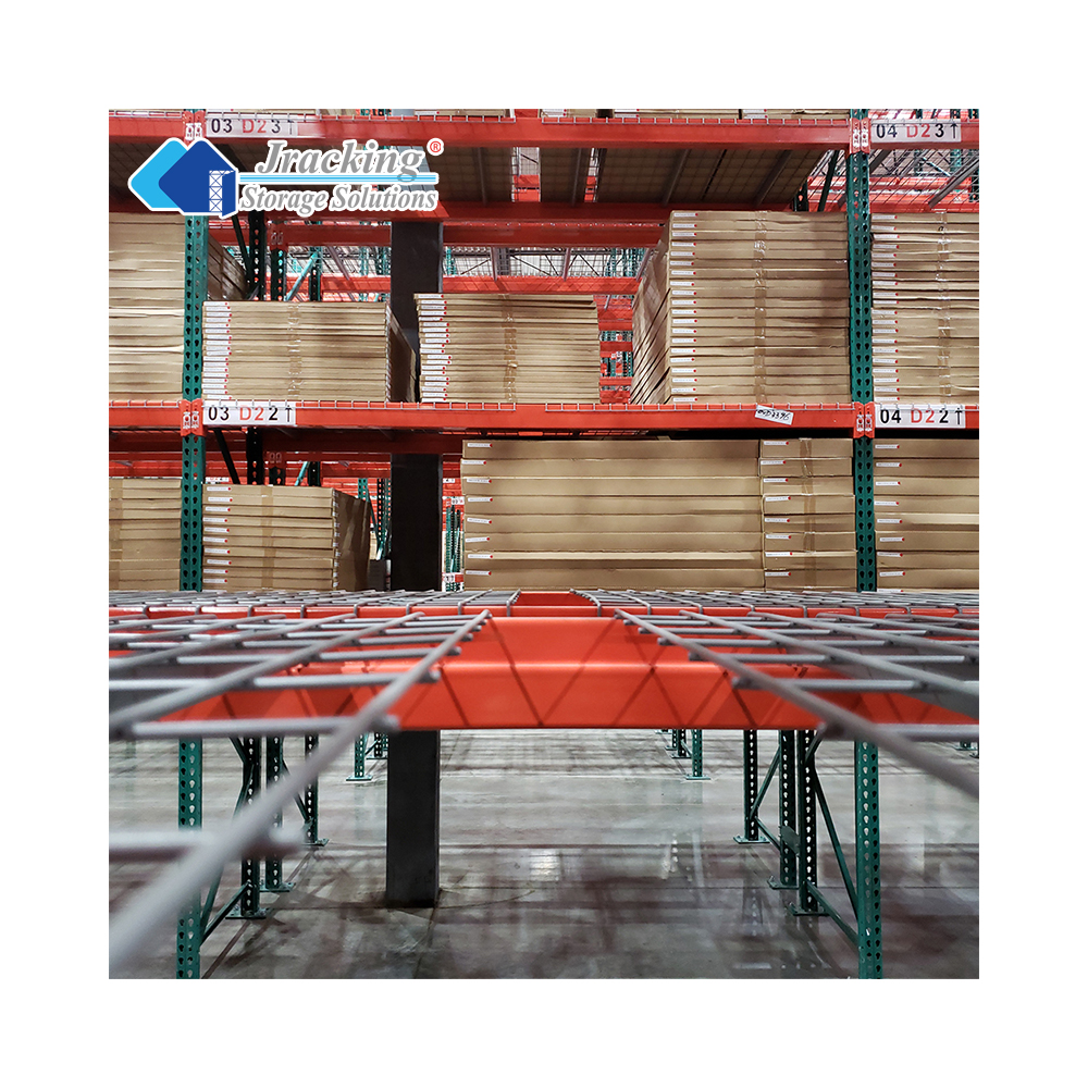 Certified Steel Wire Mesh Decking for Warehouse Pallet Rack Heavy Duty Metal Storage Shelving