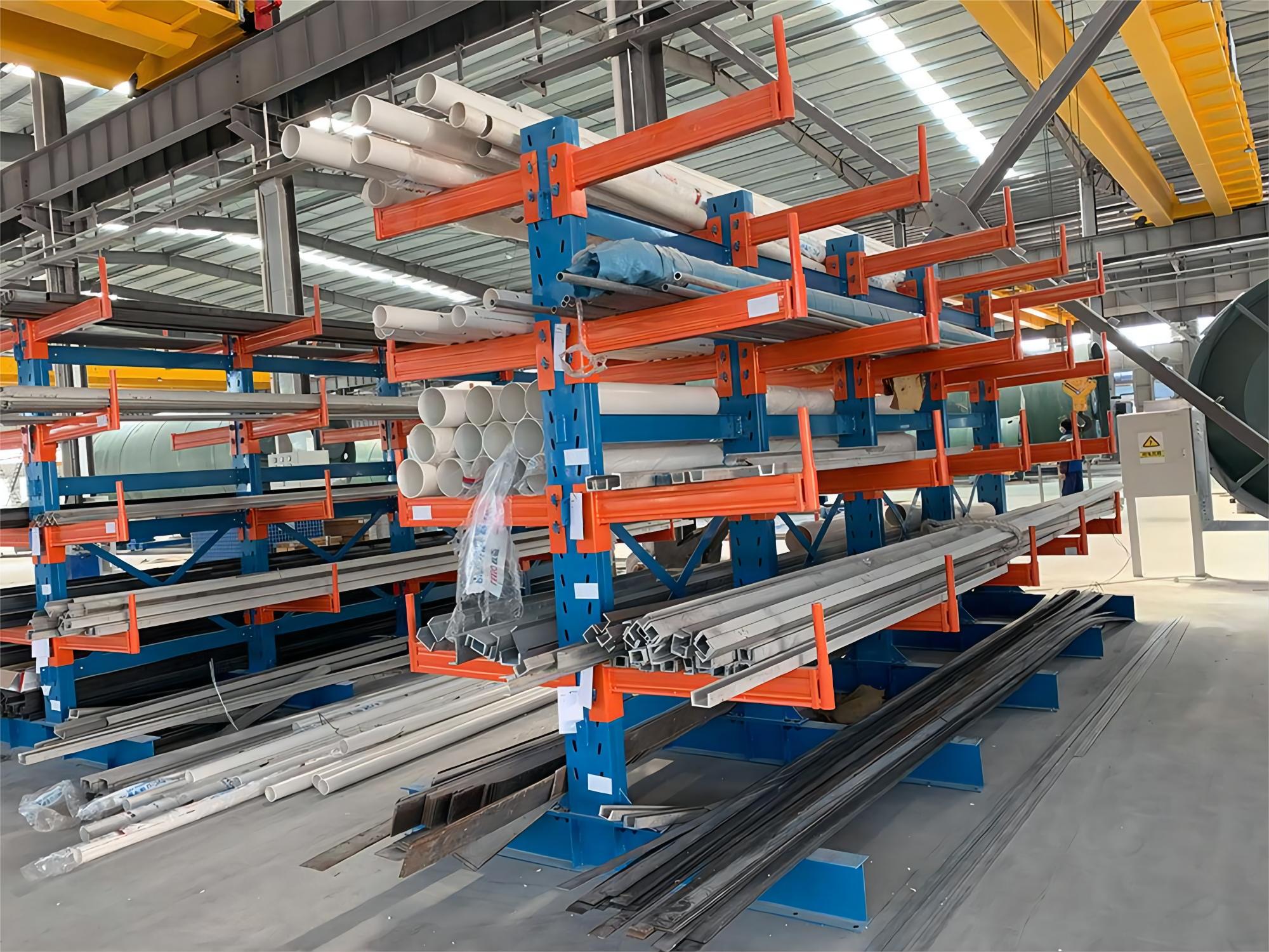 Cantilever Racks in Warehouse