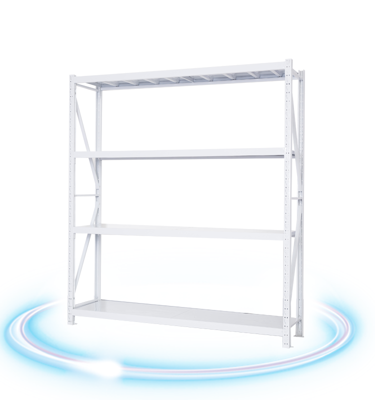 Industrial Warehouse Storage Rack Steel Teardrop Beam Heavy Duty Pallet Racking