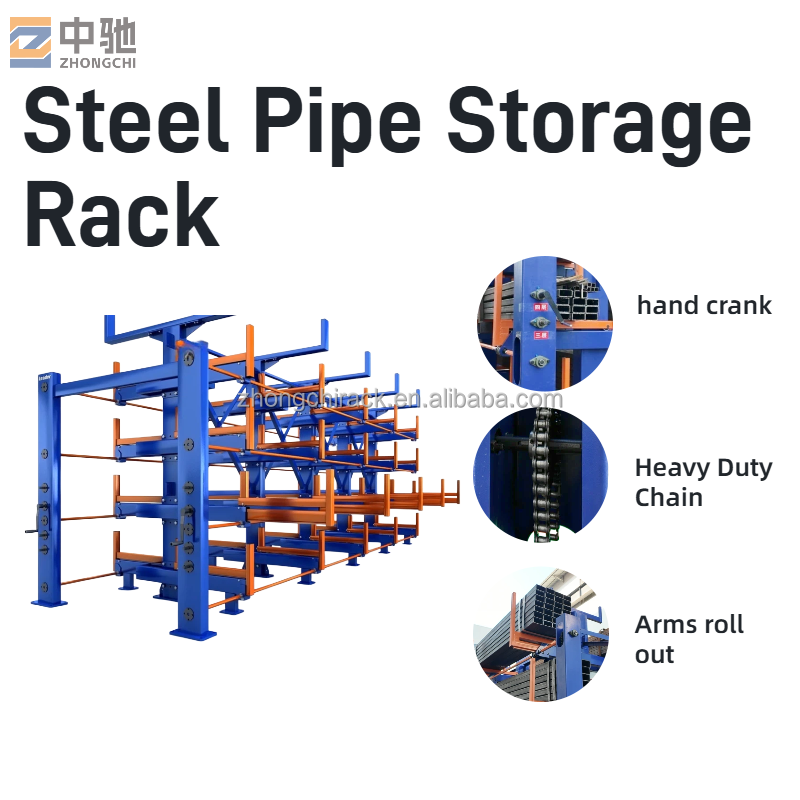 Heavy Duty Electric Sheet Storage Rack Automated Warehouse Rack for Metal Plate Inventory Management