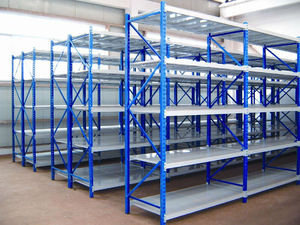 Factory Direct Medium Duty Steel Warehouse Shelving System Storage Garage Selective Racking Shelves Adjustable Anti-Rust