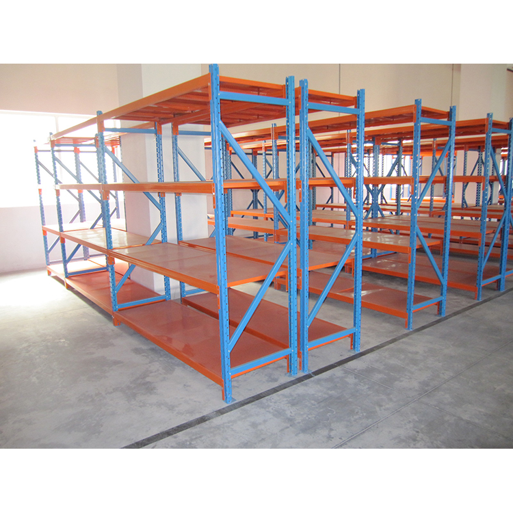 Factory Direct Medium Duty Steel Warehouse Shelving System Storage Garage Selective Racking Shelves Adjustable Anti-Rust
