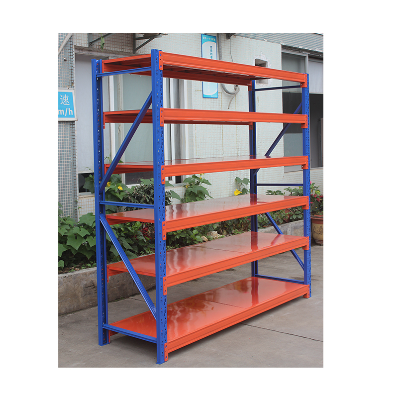 Light Duty Teardrop Shelf Factory Warehouse Storage Rack Manufacturers Material Handling Storage Shelves Metal Shelving Unit