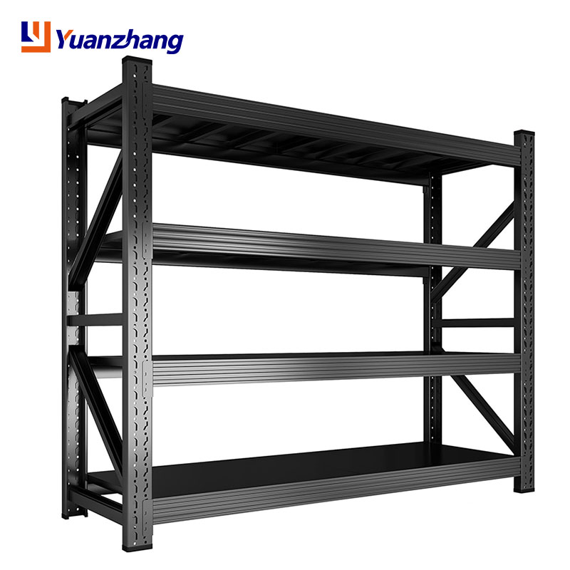 Industrial Long Span Shelving System Rack Wholesales Price Storage Racking Use Metal Storage Rack Long Span Shelving Rack Set