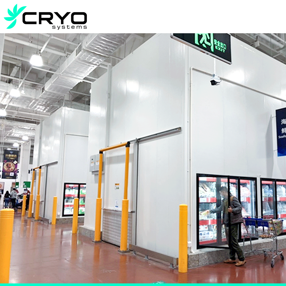 Cold Room Warehouse Pallet Storage Racking Systems Poultry Cool Room Meat Cold Room Walk in Freezer