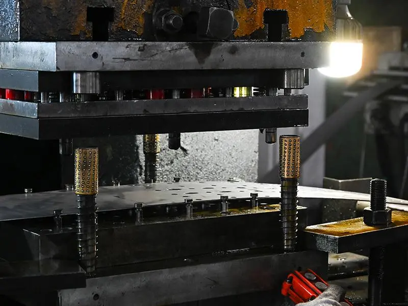 Automated column punching