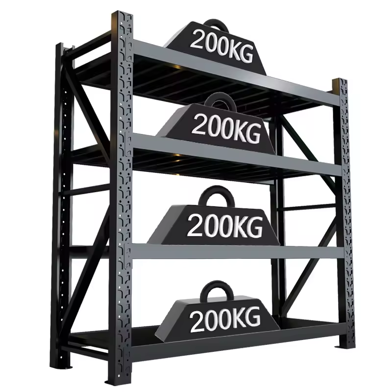 Adjustable Warehouse Storage Rack System Heavy Duty Pallet Rack Steel Shelf Steel Storage Rack for Logistics Storage