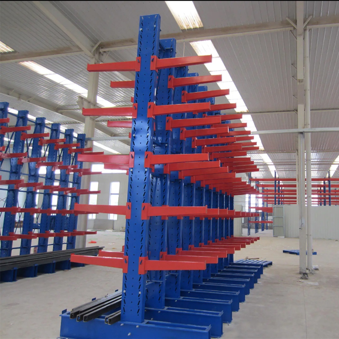 High Quality Cantilever Racks System Storage Racks Q235 Steel Shelves For Pipes Storage Display Shelf
