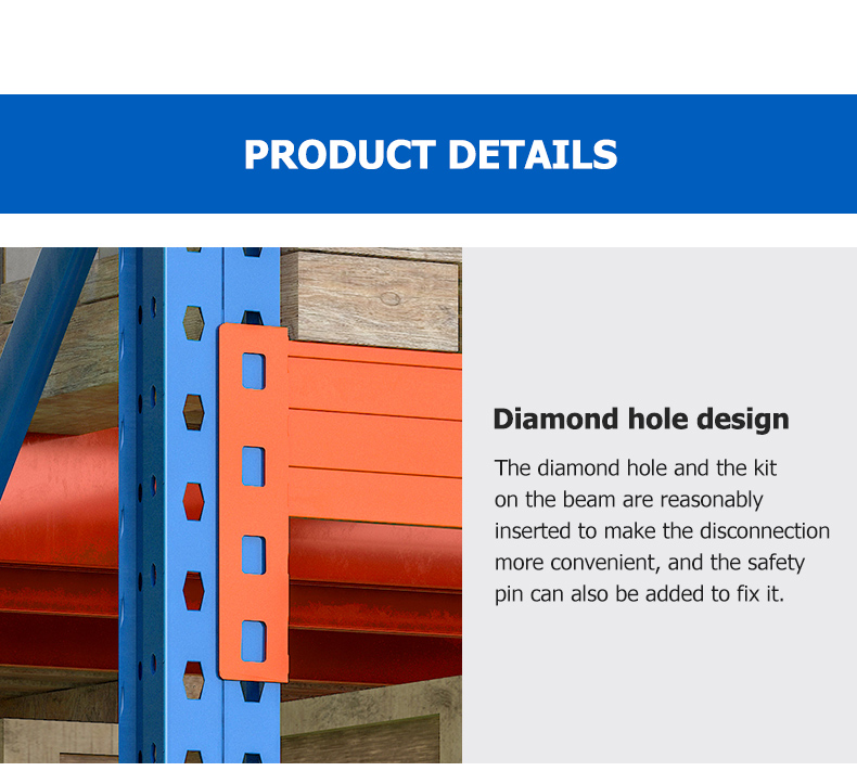 Quality Factory Price Q235 Customized Adjustable Leveling Feet Warehouse Pallet Racking Corrosion Protection Powder Coated Easy