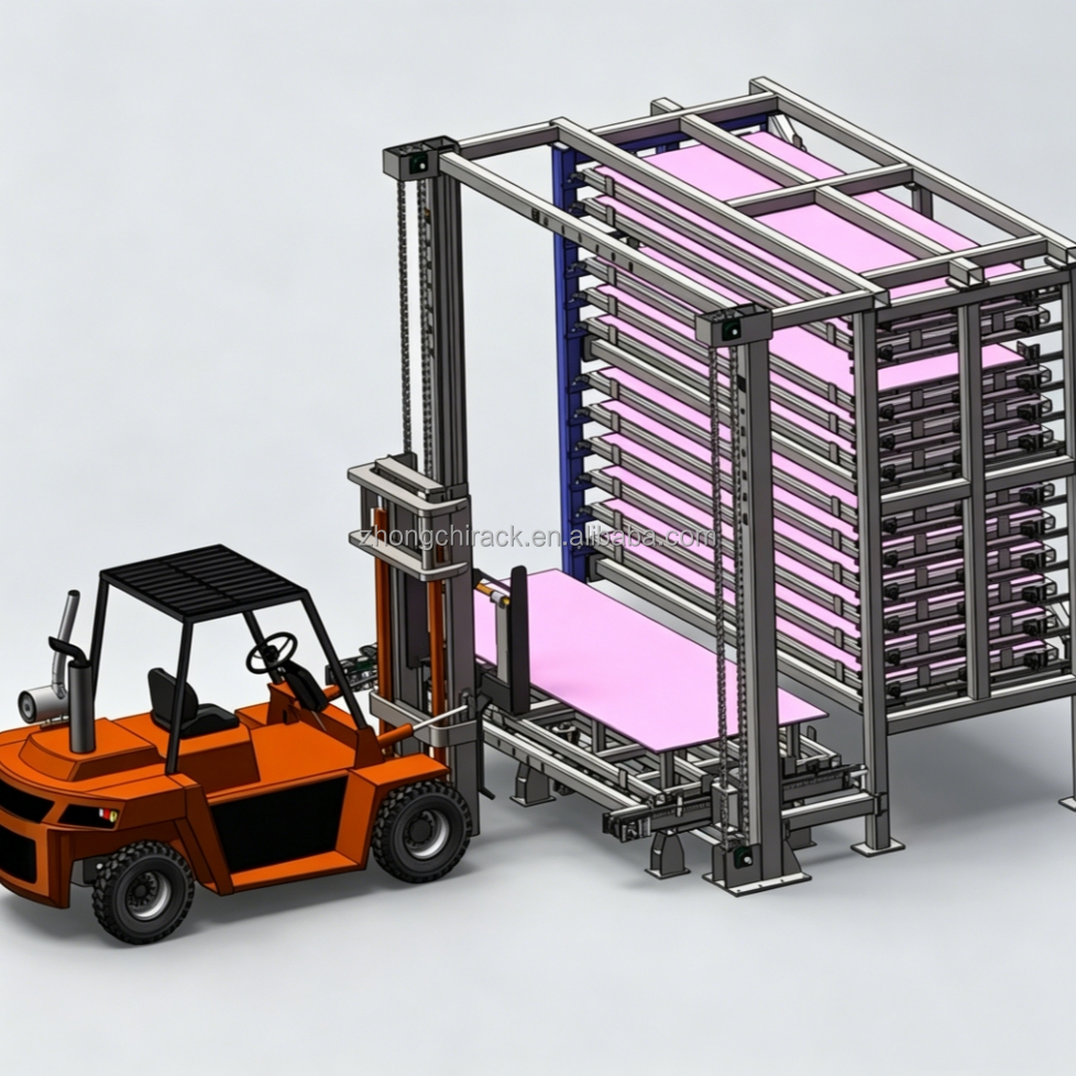Intelligent Steel Sheet Metal Multi-Level Heavy Duty Storage Rack System High Load Capacity Automated Warehouse Solution