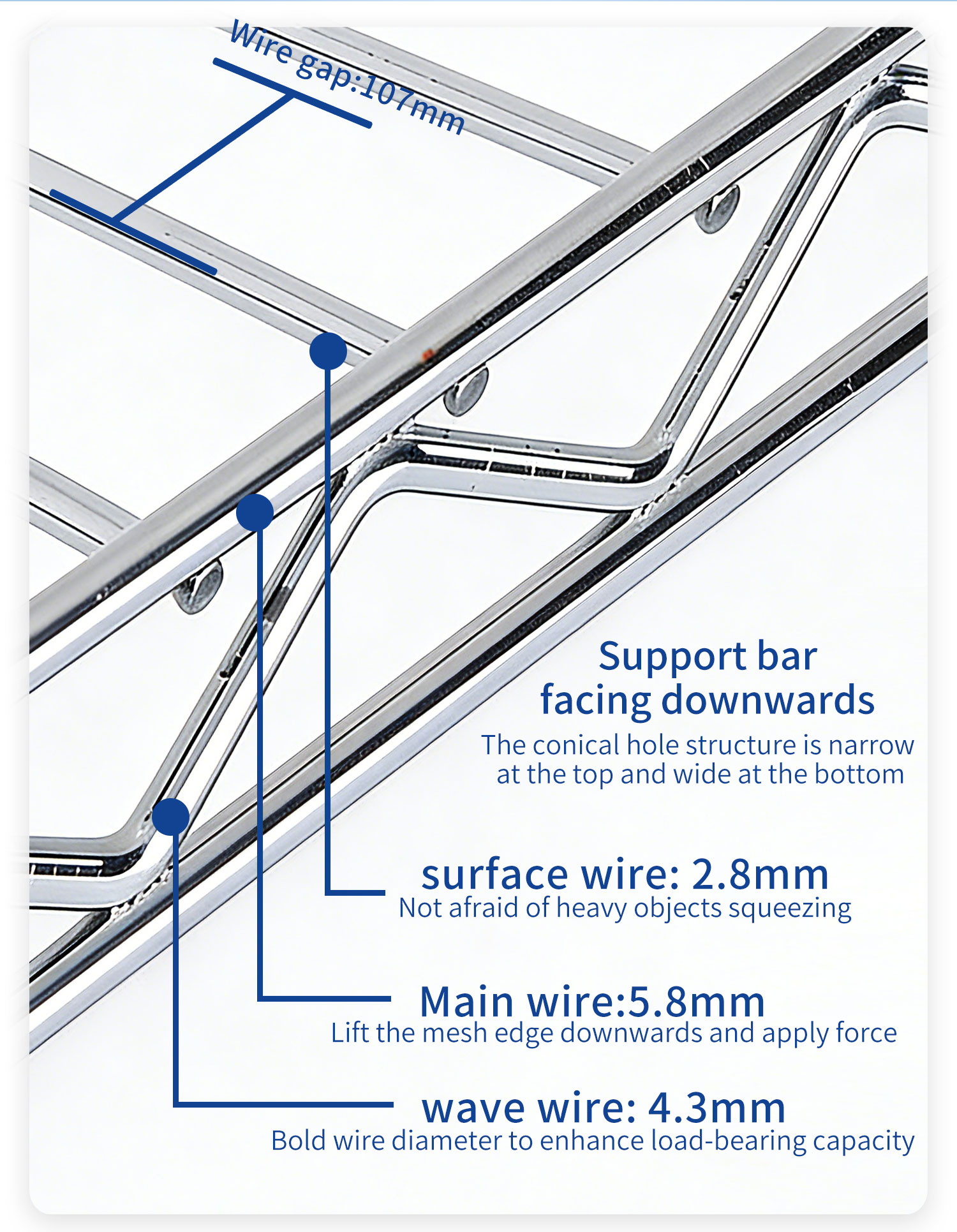 Heavy Duty Multi Tier Metal Storage Shelving Unit 250kg Per Layer for Logistics Distribution Center