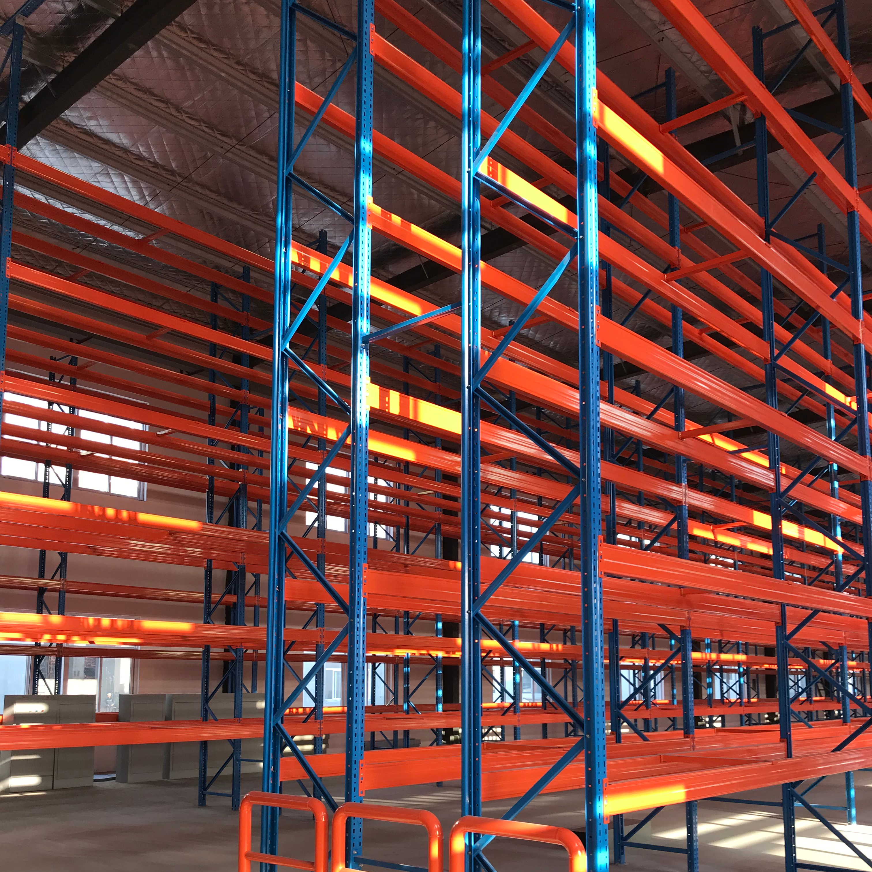 Industrial Steel Selective Pallet Rack Adjustable Heavy Duty Galvanized Powder Coated Warehouse Storage