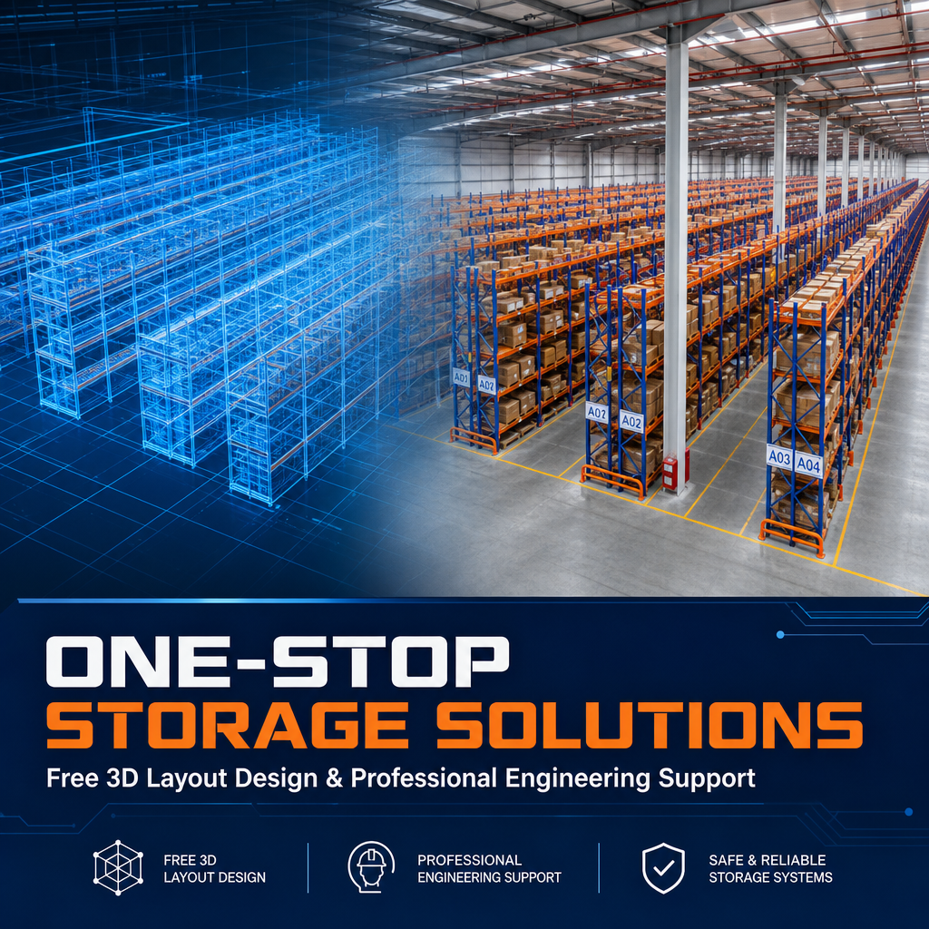 High Capacity Steel Shelving Industrial Warehouse Rack Pallet Storage Solution Rack System Pallet Racking for Warehouse Storage