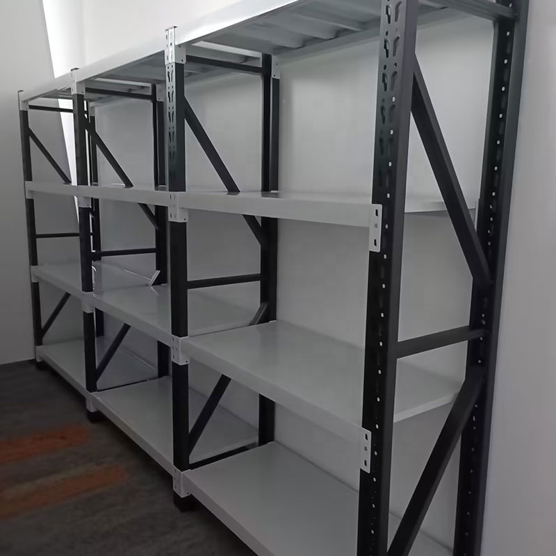 Durable Corrosion Protected Adjustable Steel Multi-Level Powder Coated Warehouse Shelf