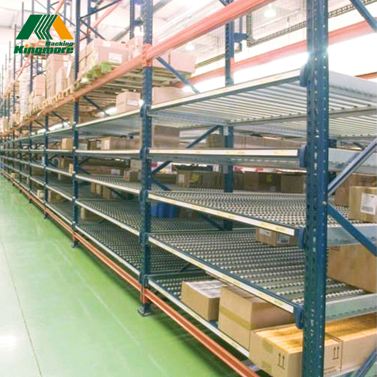 Warehouse Storage Carton Flow Rack Industrial Automation Storage Gravity Carton Flow Rack