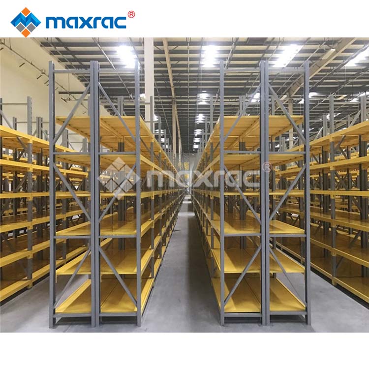 Heavy Duty Industrial Multi Layer Metal Rack Long Span Shelving