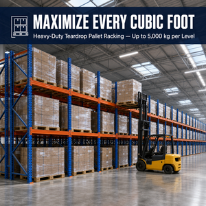 Large Scale E-Commerce Logistics Warehouse Pallet Racking System Customized High Load