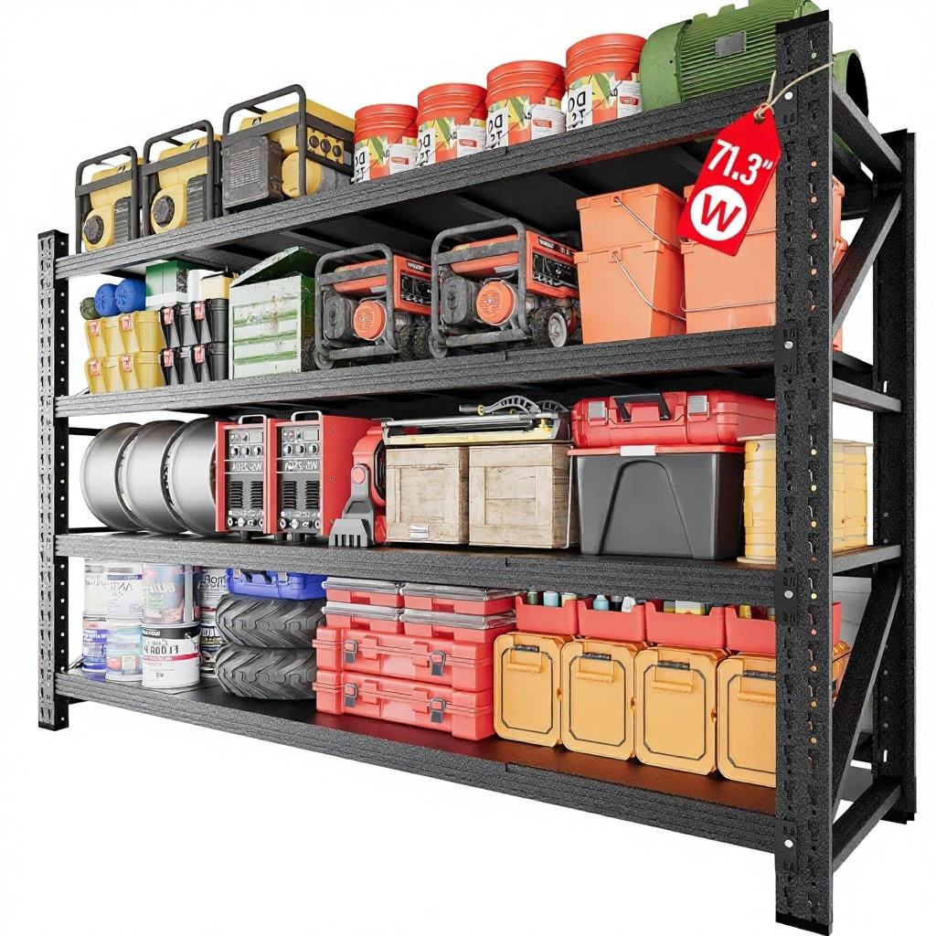 Adjustable Warehouse Storage Rack System Heavy Duty Pallet Rack Steel Shelf Steel Storage Rack for Logistics Storage