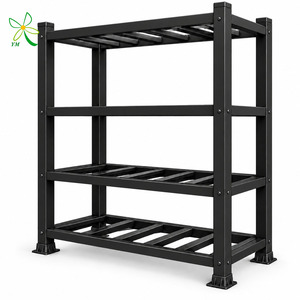 Stackable FRP Storage Shelving Rack