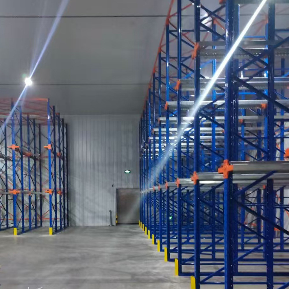 Industrial Drive in Racking System Warehouse Storage High Density Pallet Racking with FILO Q235B Steel Rack