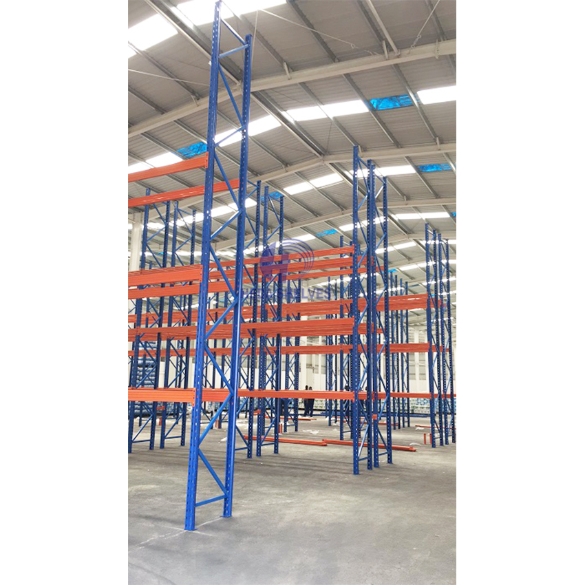 Double Deep Pallet Rack Heavy Duty Pallet Storage Racking 1000kg/2000kg/3000kg Per Layer Construction Warehouse Storage