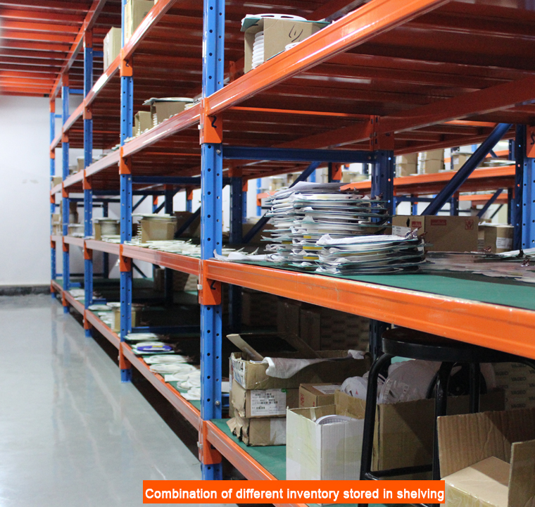 SUNLI China Factory Heavy-Duty Metal Adjustable 5-Layer Steel Shelving Units ESD Protection Multi-Layer Deck Warehouse Storage