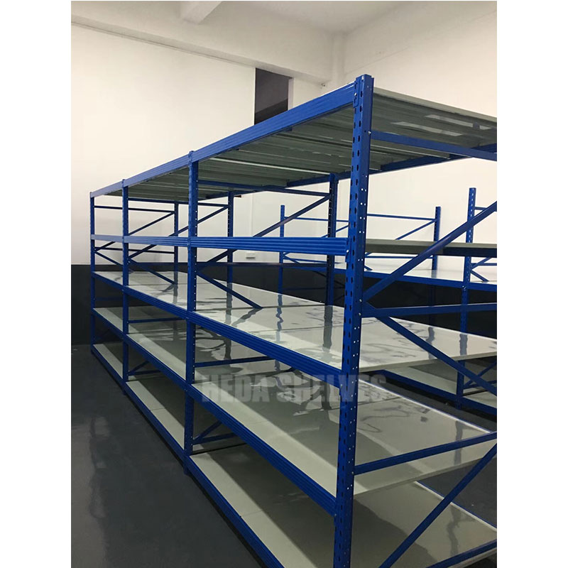 Medium Duty Storage Rack Wholesale Blue and White Storage Rack Manufacturer Storage Racks for Warehouse