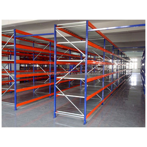 Factory Storage Shelves Garage 4 Layer Long Span Rack System Shelving Medium Duty Longspan Shelving