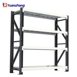 Light Duty Adjustable Metal Shelves, Bolted Structure for Parts &amp; Carton Storage, Small Racks for Workshop &amp; Warehouse