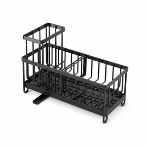 Modern Standing Custom Size Stainless Steel Waterproof Dish Drying Rack Cutlery Holder for Kitchen Countertop Storage Bulk