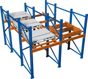 URGO Heavy Duty Push Back Pallet Rack System