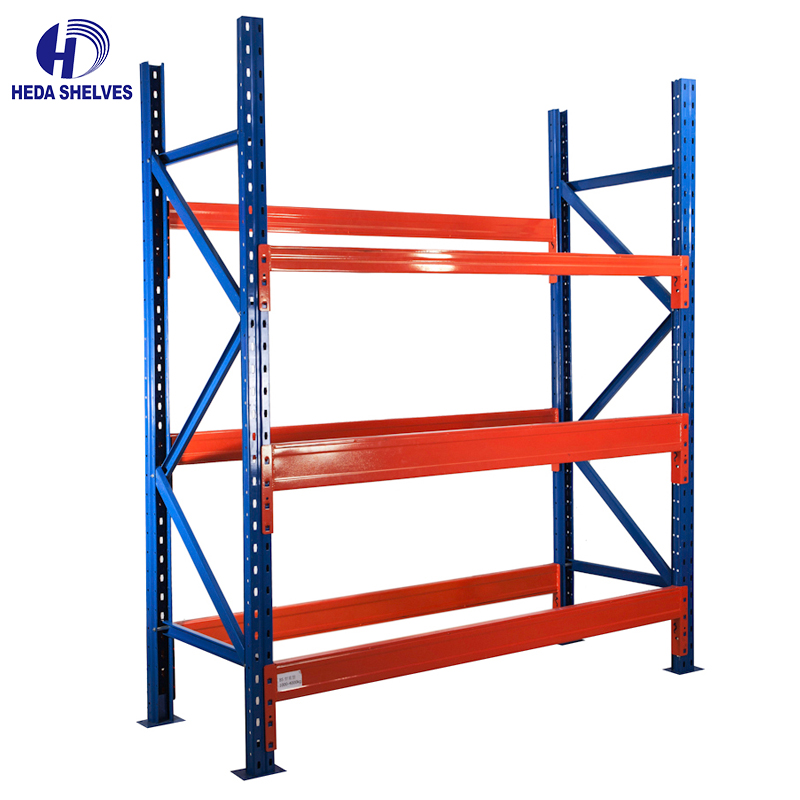Heda Factory Steel Pallet Rack Shelves Selective Pallet Racking System Industrial Racks for Warehouse