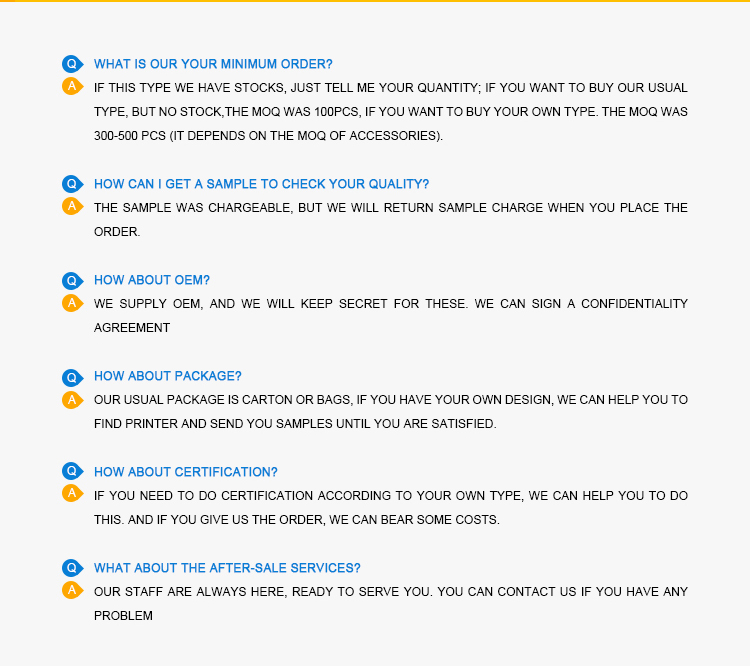 FAQ Overview