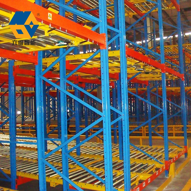 Heavy Duty Gravity Flow Pallet Racking Roller Tracks Warehouse Storage Gravity Roller Shelf Rack
