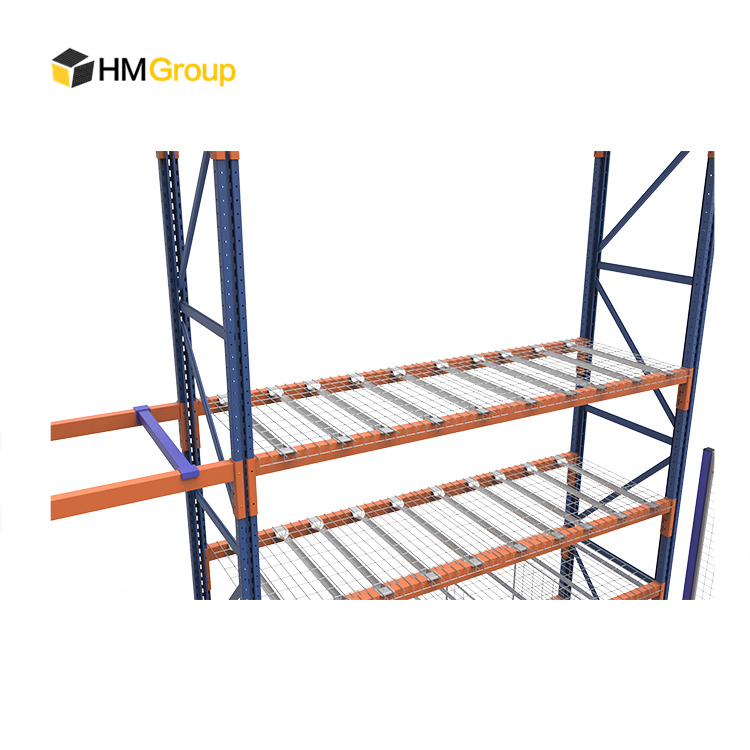 Warehouse Storage System Galvanized Durable Metal Mesh Pallet Racking Wire Decking